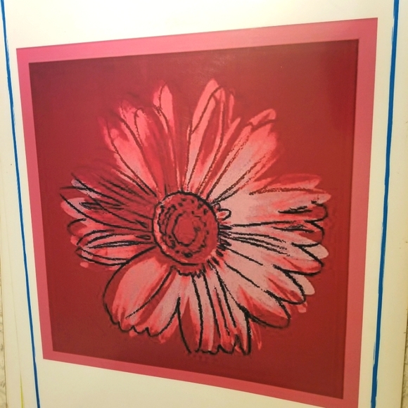 4 POP ART laminated 36x23 POSTERS Warhol Haring Lichtenstein Jasper Johns - Picture 4 of 6